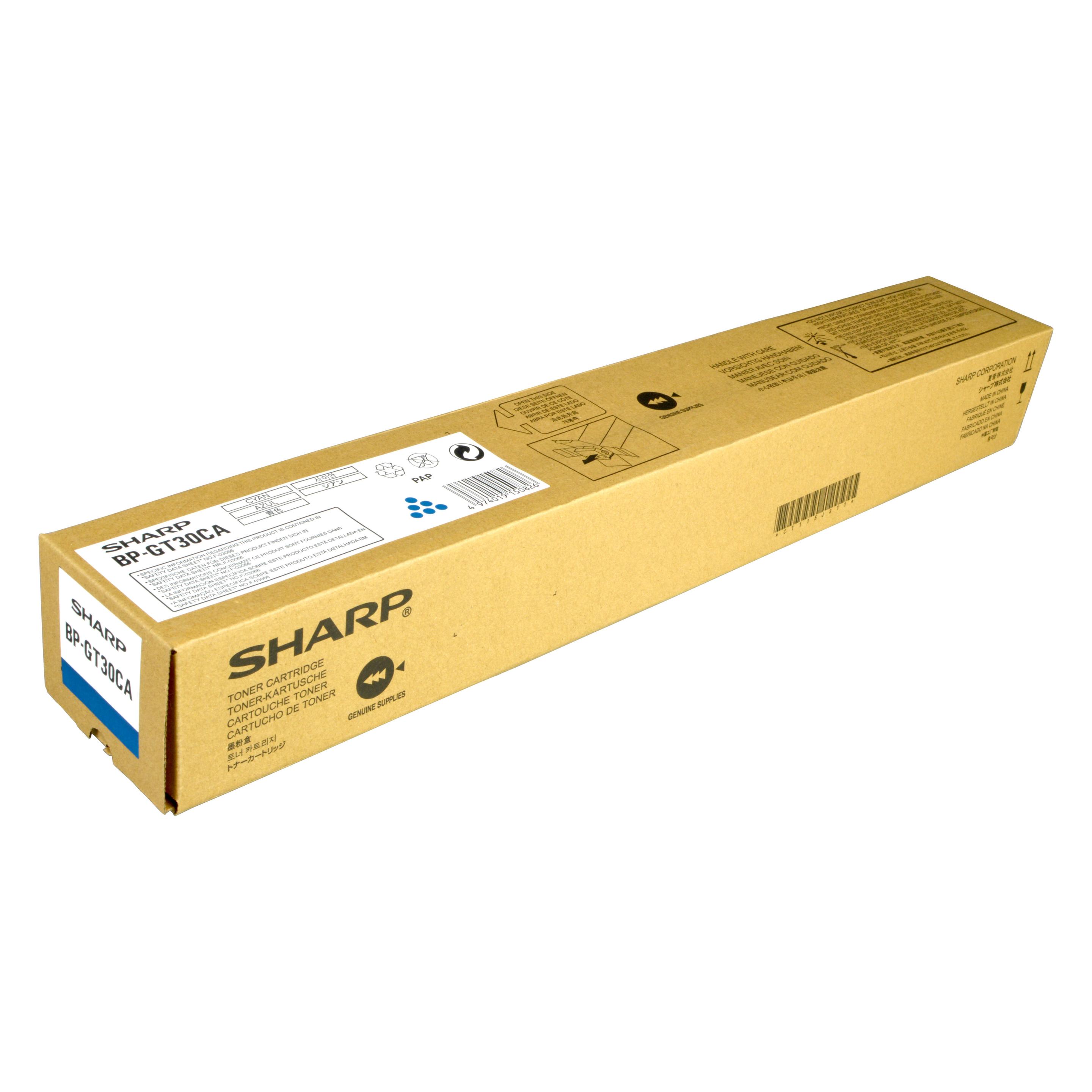 Sharp Toner - BP-GT30CA - cyan - 15.000pages - Tonereinheit (C) (BPGT30CA)