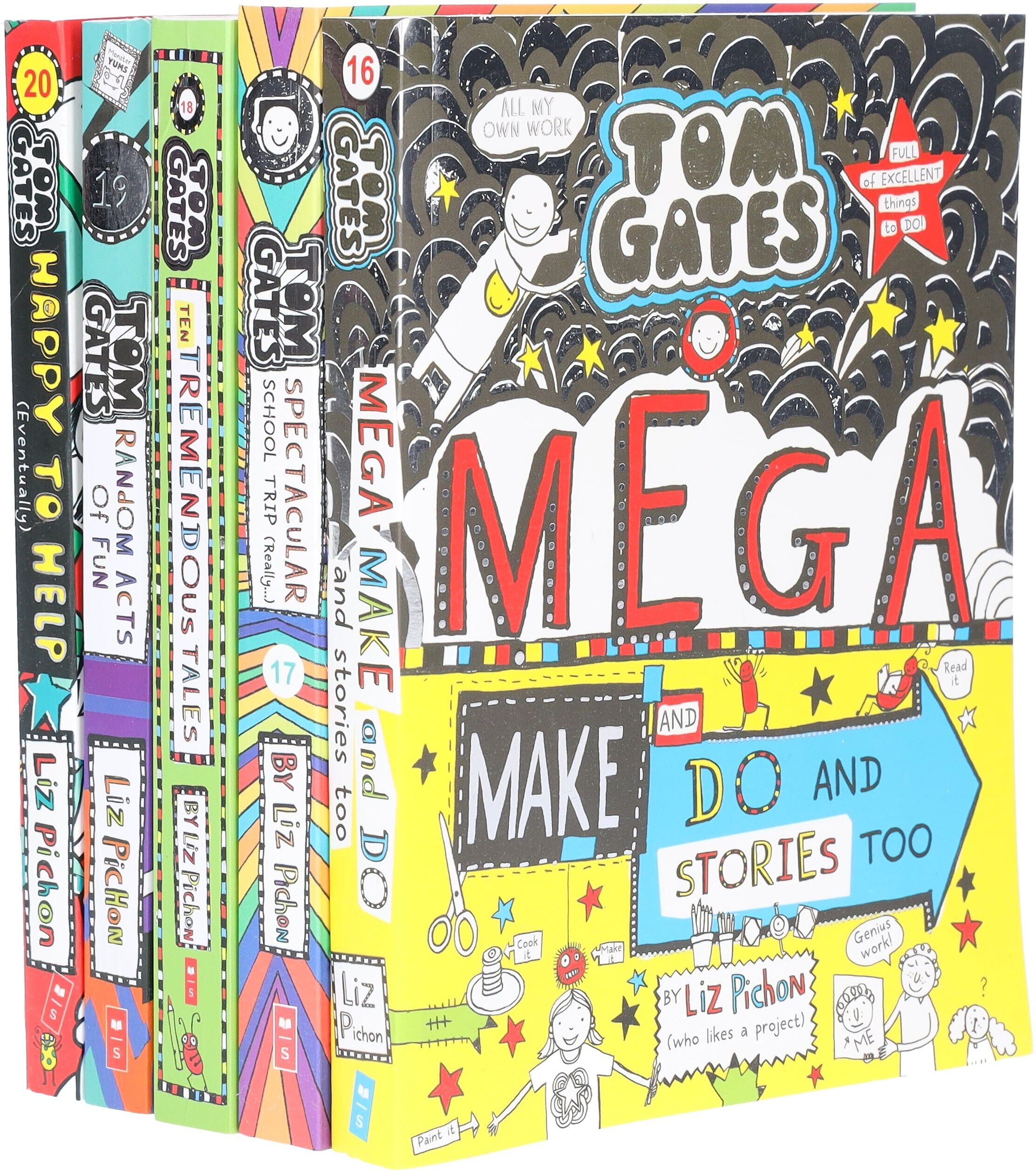 Tom Gates Series By Liz Pichon 5 Books Collection Set (16 to 20) - Ages 7-12 - Paperback Scholastic
