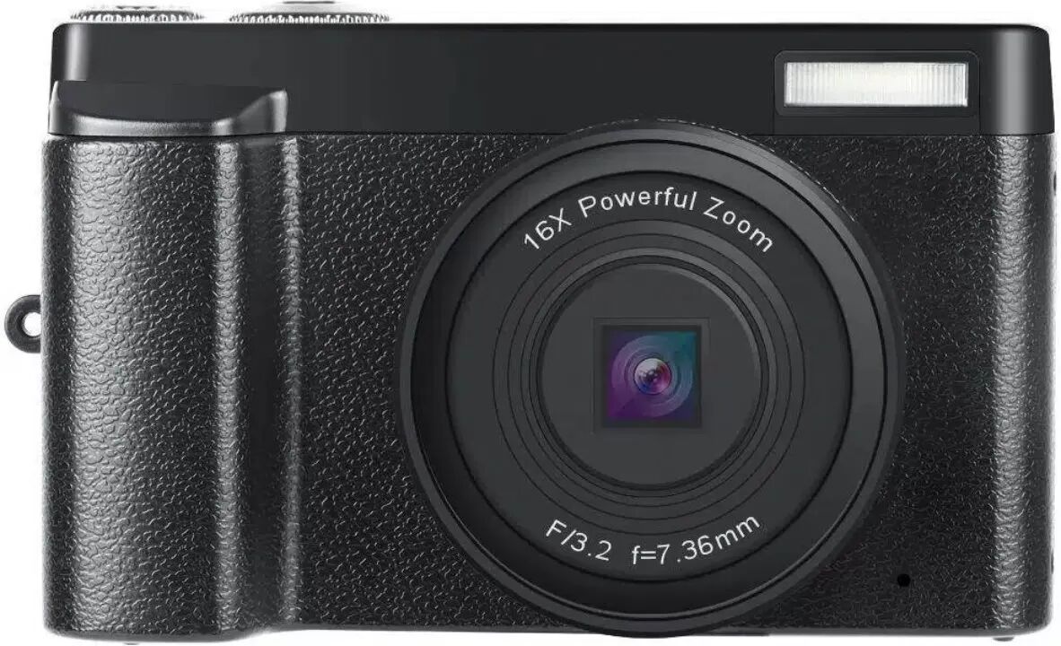 INF 4K Digitalkamera mit 48MP, 3" Flip-Screen & Smart Shooting Funktionen