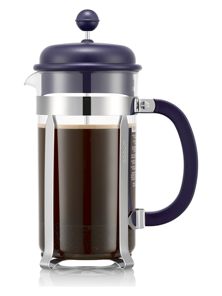 bodum Kaffeebereiter "Caffettiera" in Dunkelblau - 1 l - onesize