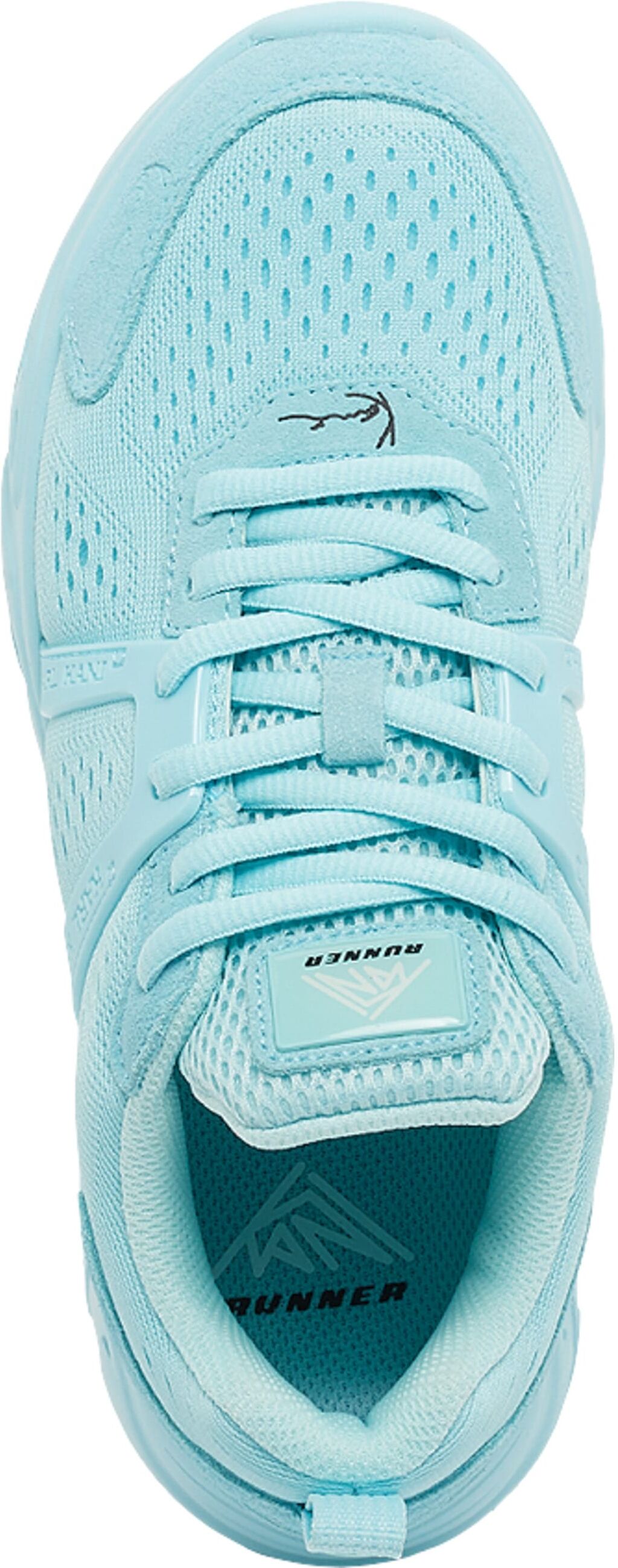 Sneaker KARL KANI "Karl Kani Karl Kani Runner", Damen, Gr. 38,5, blau (ice), Synthetik, Schuhe Sneaker