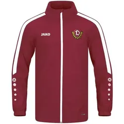 JAKO Unisex Dynamo Dresden Allwetterjacke Power, Größe XL in Rot Rot