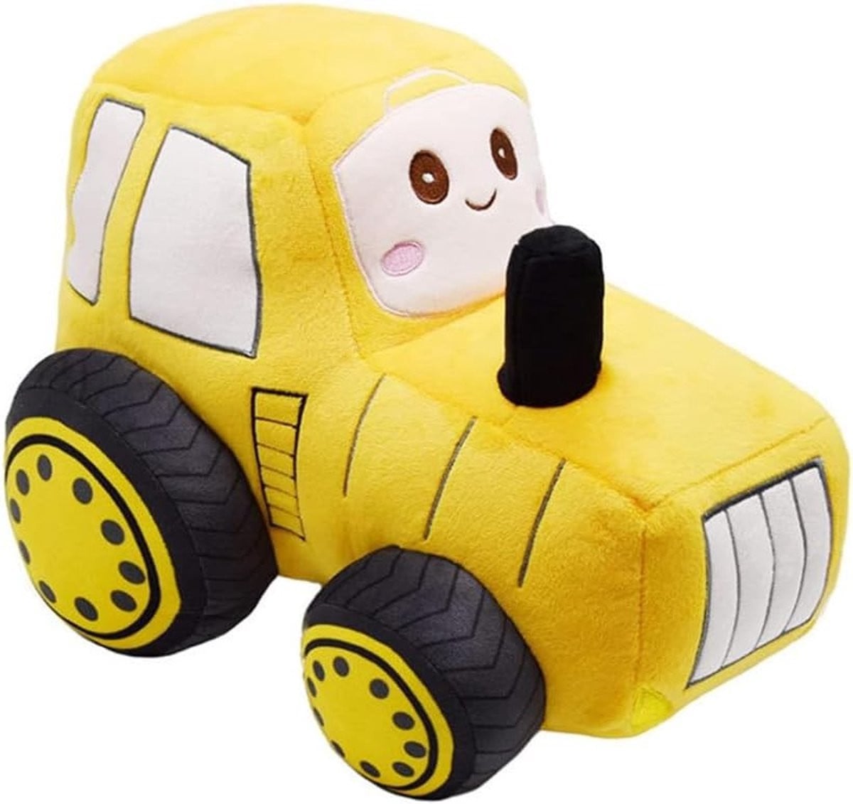 Zacht Pluche Tractor Kussen - 30 cm - Schattig Truck Speelgoed voor Kinderen