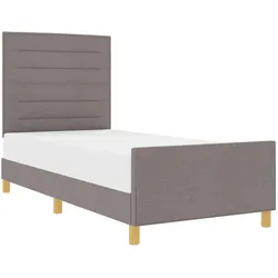 vidaXL, Bett, Caveno (Linien-Design) (100 x 200 cm)