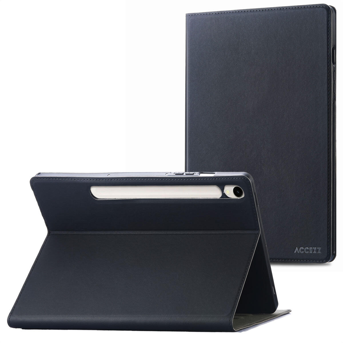Accezz Classic Klapphülle für das Samsung Galaxy Tab S9 11.0 Zoll / S10 Lite / S10 FE / S9 FE 10.9 Zoll - Schwarz SH00068413
