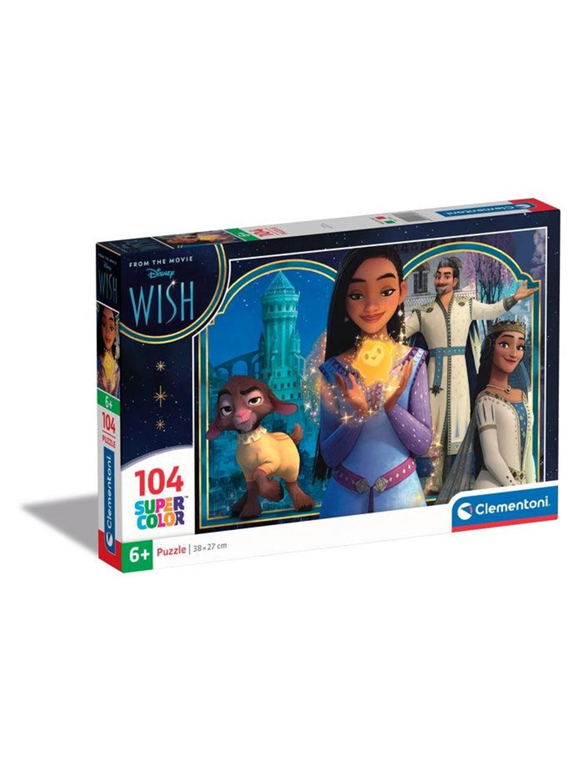 Clementoni Puzzle Wish Disney, 104 Teile