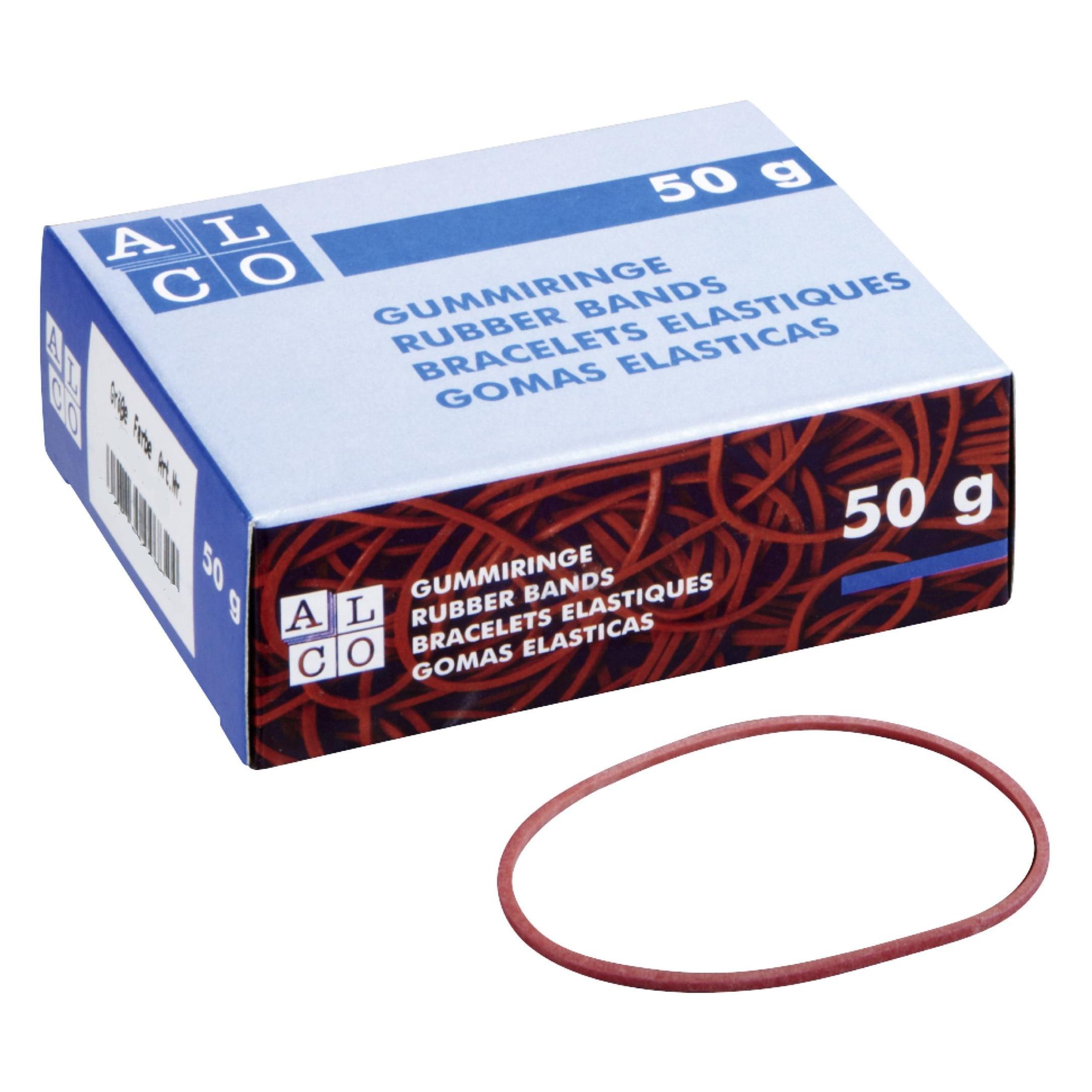 Alco Gummiringe 50g 25mm, rot (1 Stk.) (731/2)