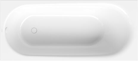 Bette BetteComodo bain 1253-440AR 170x80x45cm, antidérapant, neige