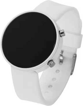 Inspire Essentials Simple Digital LED Watch Silicone Strap Casual Sport Style white