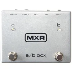 Mxr A/B Box -jalkakytkin (Bass, Gitarre, Keyboard), Effektpedal