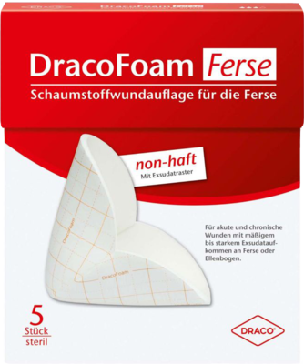 Dr. Ausbüttel GmbH & Co. KG DRACOFOAM Schaumstoff Wundauflage Ferse 5 St 05484669