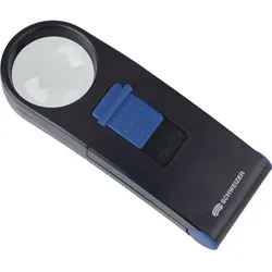 Schweizer, Lupe, Handleuchtlupe