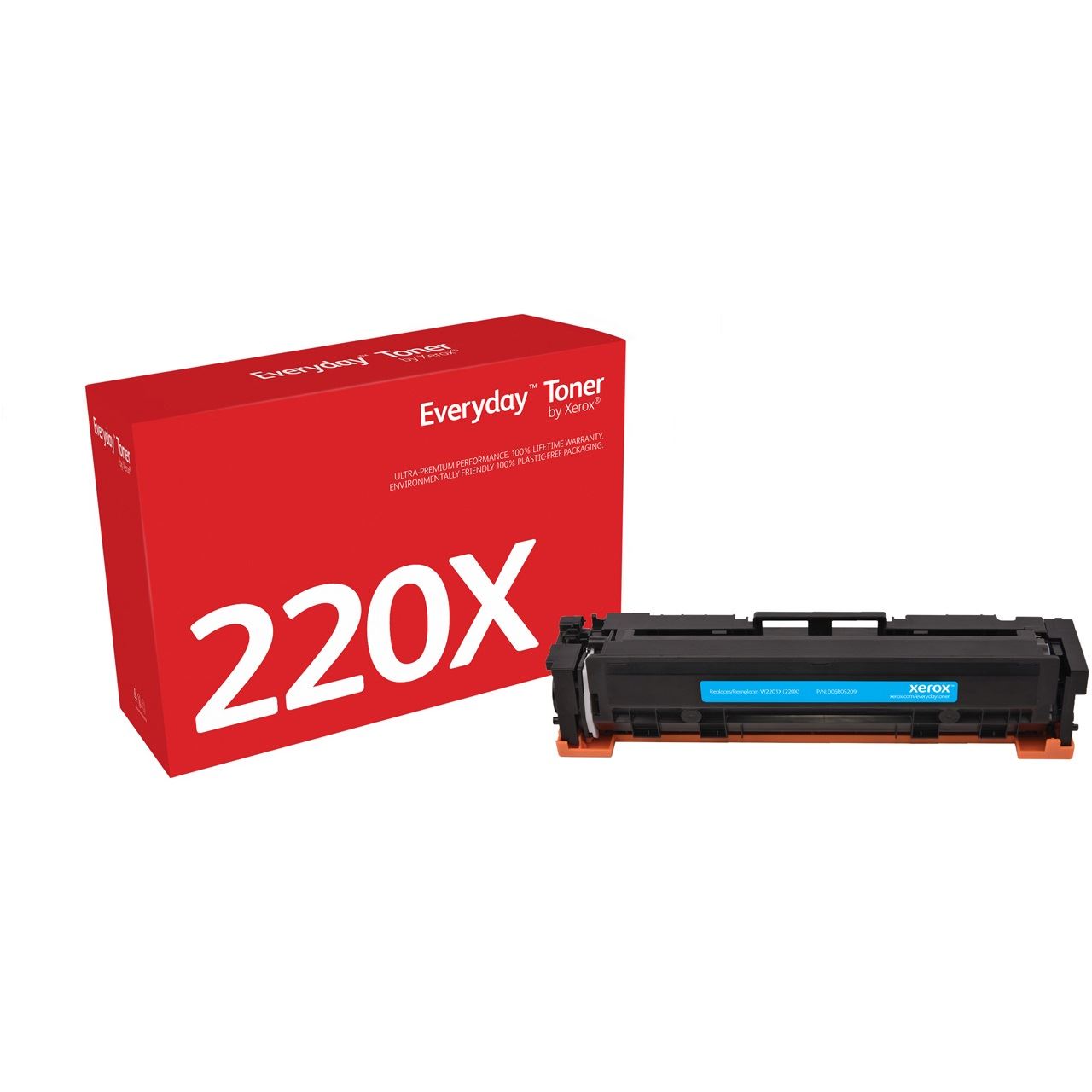 Xerox Toner Everyday HP 220X (W2201X) Cyan