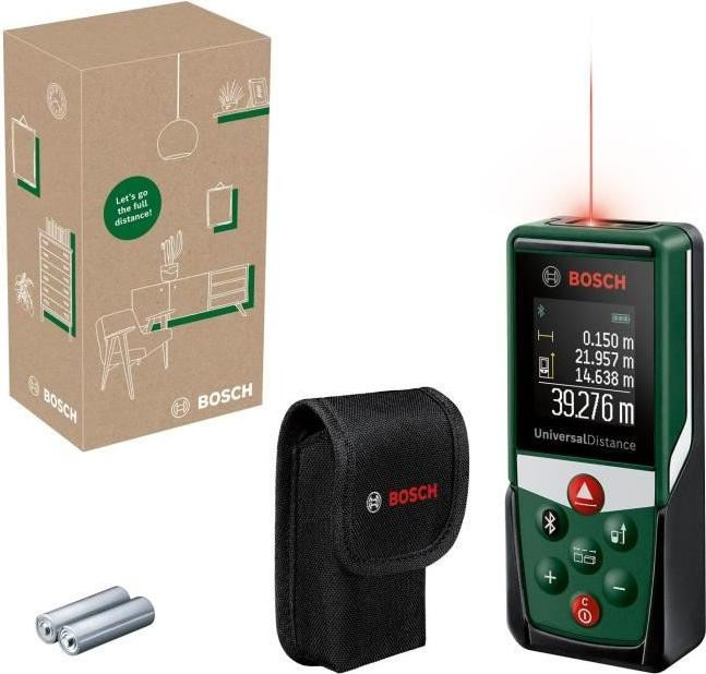 Bosch UniversalDistance 40C Laser afstandsmeter met Bluetooth en 40 meter meetbereik
