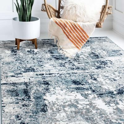 World Rug Gallery Modern Abstract Shades Area Rug