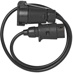 ProPlus, Verlängerungskabel, Verlängerungskabel 1M mit Stecker und Steckdose 7-polig (1 m)