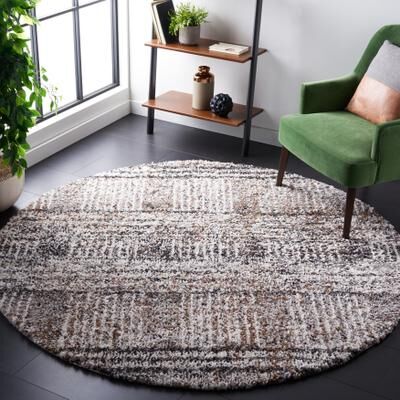 SAFAVIEH Jericho Shag Vesselka 1.2-inch Thick Rug