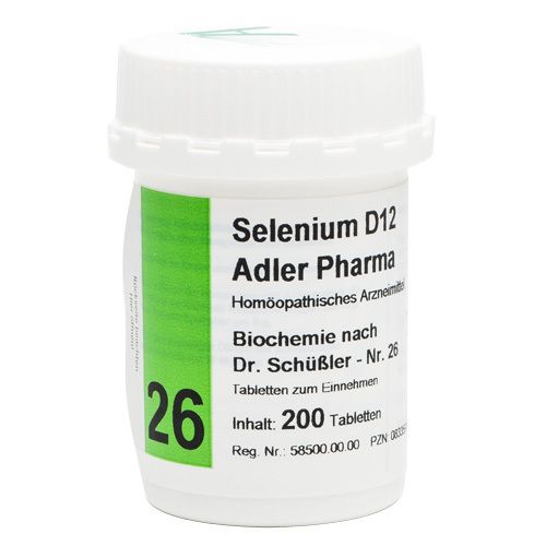 Biochemie Adler 26 Selenium D 12 Tabletten 200 St