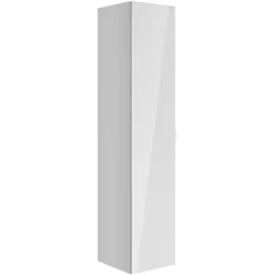 KEUCO Hochschrank „Edition 11 Art“ Manhattan (Glas), Manhattan (Lack, seidenmatt), Anschlag links 400 × 1800 × 360 mm