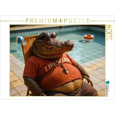 CALVENDO Puzzle Ich hab ein Auge drauf. Irgendwo | 1000 Teile Lege-Größe 64x48cm Foto-Puzzle für glückliche Stunden