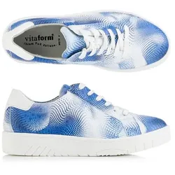 VITAFORM Damen-Sneaker Musterprints Schnürung Austauschfußbett