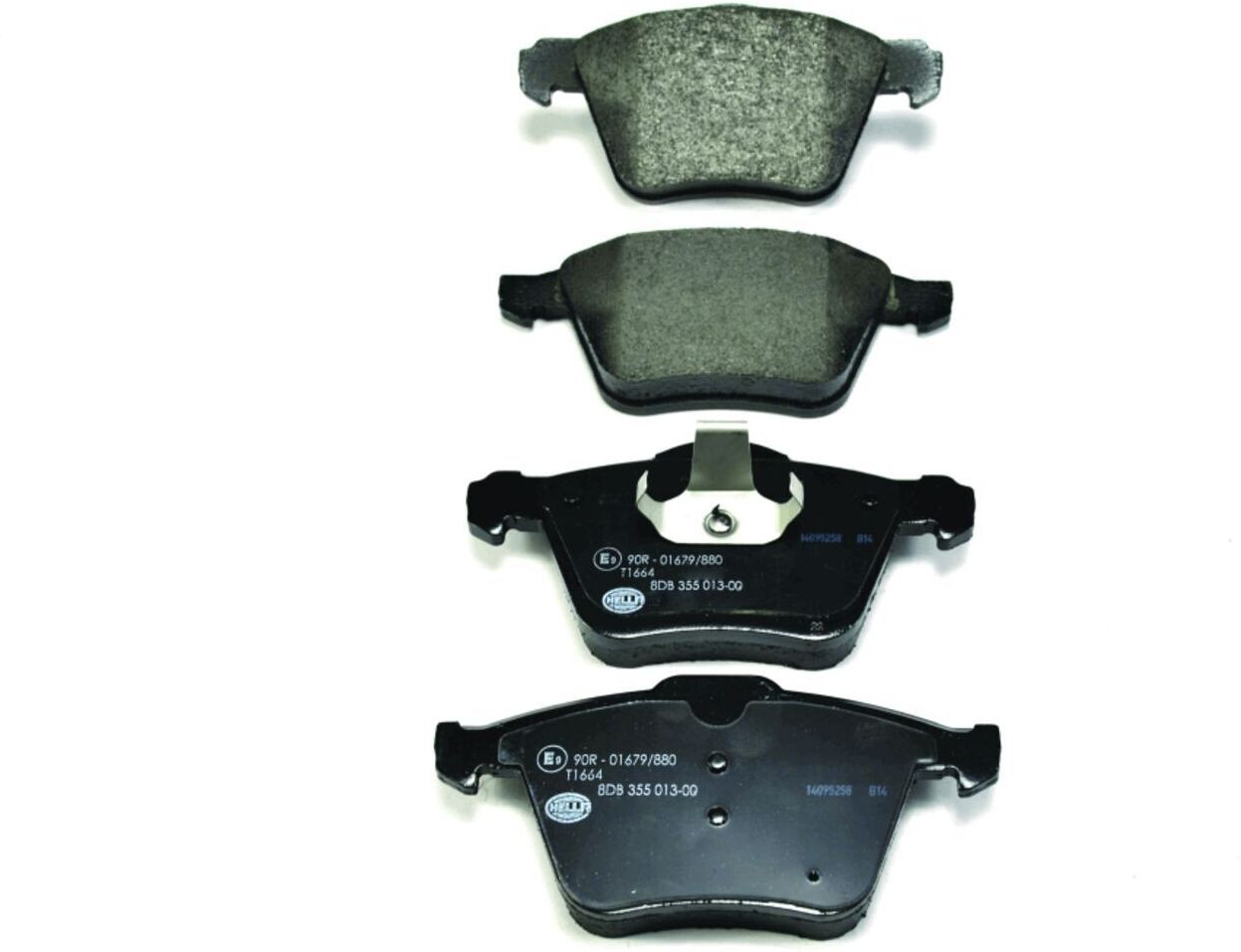 HELLA 8DB 355 013-001 Bremsbeläge