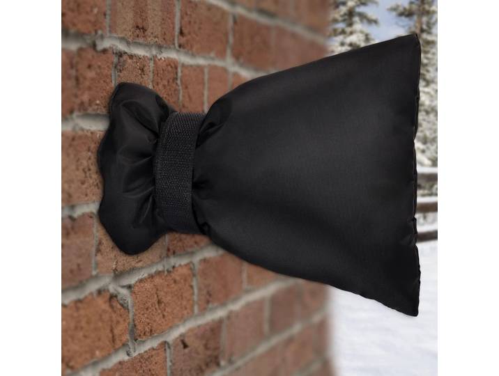 Thermoschutz Wasserhahn Frostschutz 2er Set Schwarz