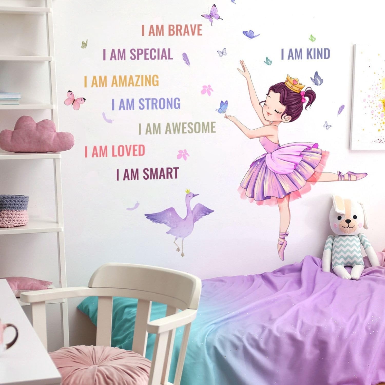 Inspirerende Ballet Wanddecoratie Stickers voor Kinderen
