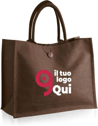 Borsa mare in Juta Thaiti Personalizzate o neutre