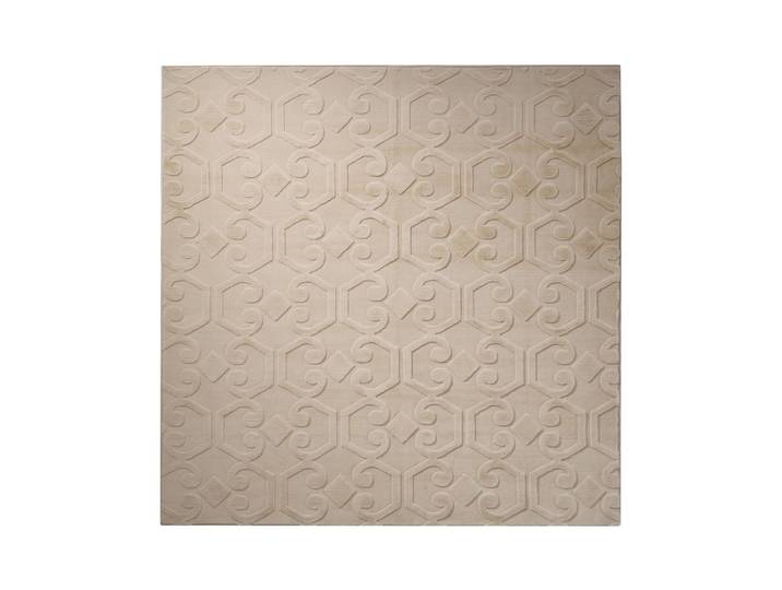 TEPPICH Beige 160/160 cm Gannett