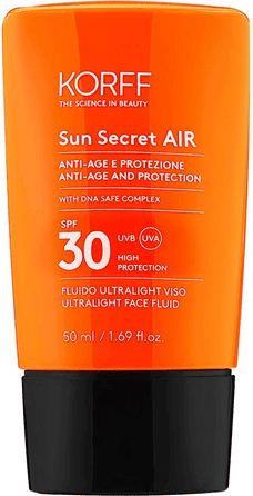 Korff Sun Secret Air Fluido Viso SPF30 50 ml