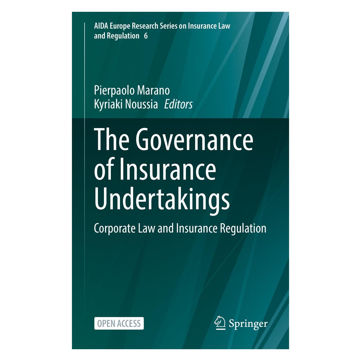 Springer The Governance of Insurance Undertakings (Englisch, Hardcover, Kyriaki Noussia, Pierpaolo Marano) (9783030858162)