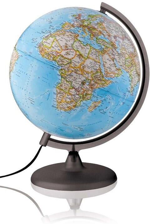 Globe lumineux "Classic" - diamètre 30 cm, en anglais   National Geographic