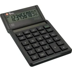 TWEN Taschenrechner ECO 10 Solar 10st RC, schwarz