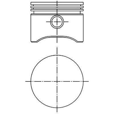 Kolbenschmidt Kolben [Hersteller-Nr. 94132700]
