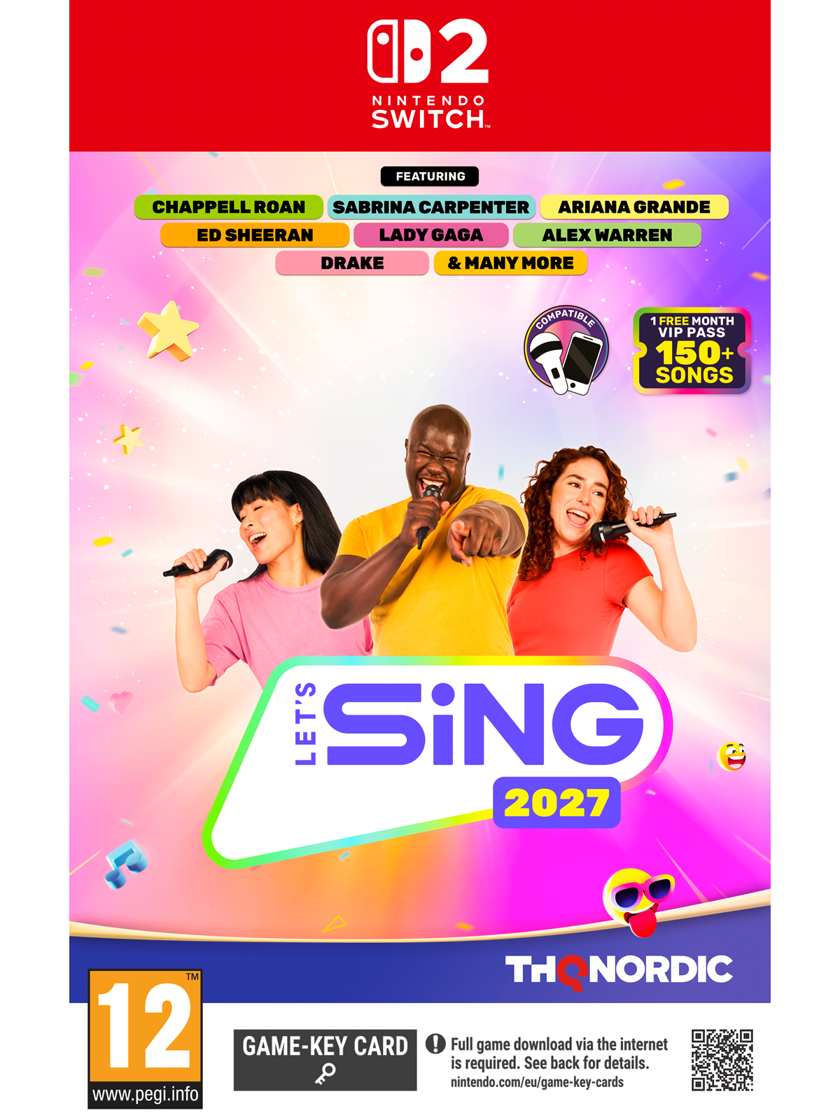 Let's Sing 2027 - Nintendo Switch 2 - Nintendo Switch 2 - Party - PEGI 12