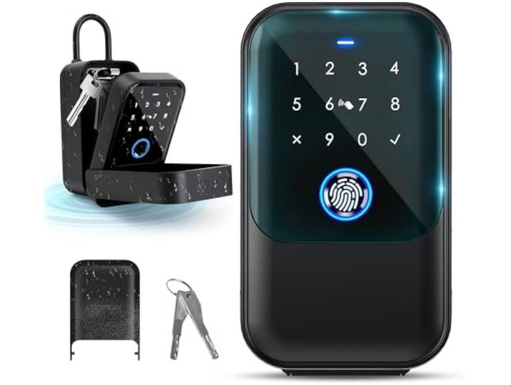 YRHAND TTlock – boîte de verrouillage électronique intelligente avec mot de passe, empreinte digitale, carte numérique, Tuya, portable, IP66, pour maison intelligente