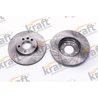Kraft Automotive Bremsscheibe Vorderachse Belüftet [Hersteller-Nr. 6040510] für VW