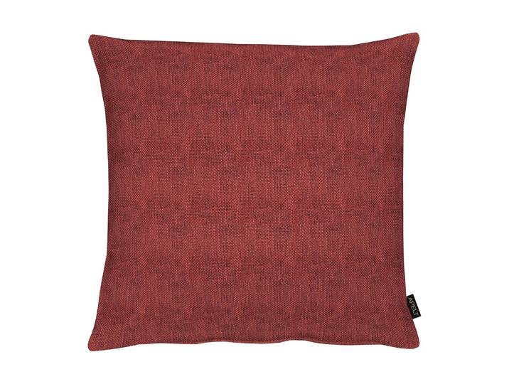 home24 Kussensloop Denver rood/rood 70 x 70cm geweven stof
