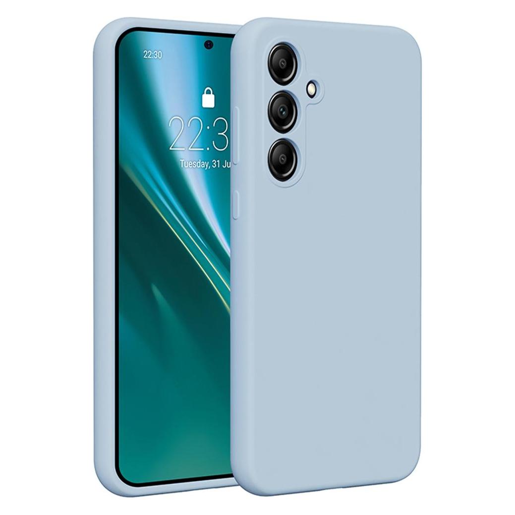 Etteri Silikonhülle für Samsung Galaxy A35 5G hellblau (Samsung Galaxy A35) (46455223)