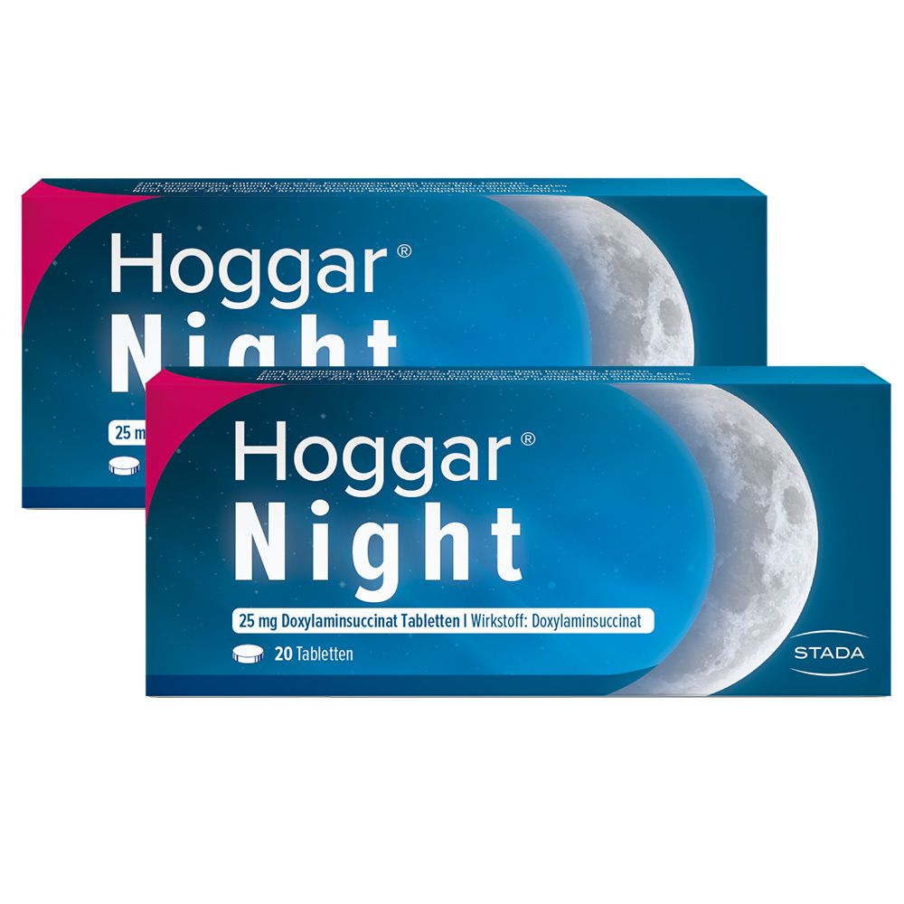 2x Hoggar Night Tabletten 2x20 St