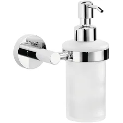 tesa, Seifenspender + Seifenschale, EXXCELLENT Seifenspender inkl. Klebelösung ohne Bohren