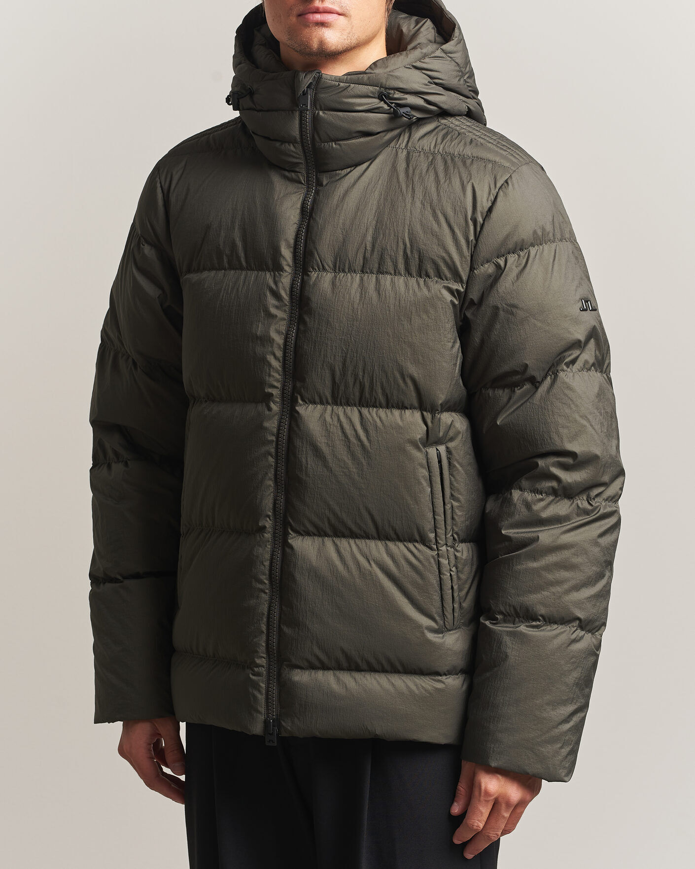 J.Lindeberg Daryl Crinkle Down Jacket Chimera Green men L Grøn