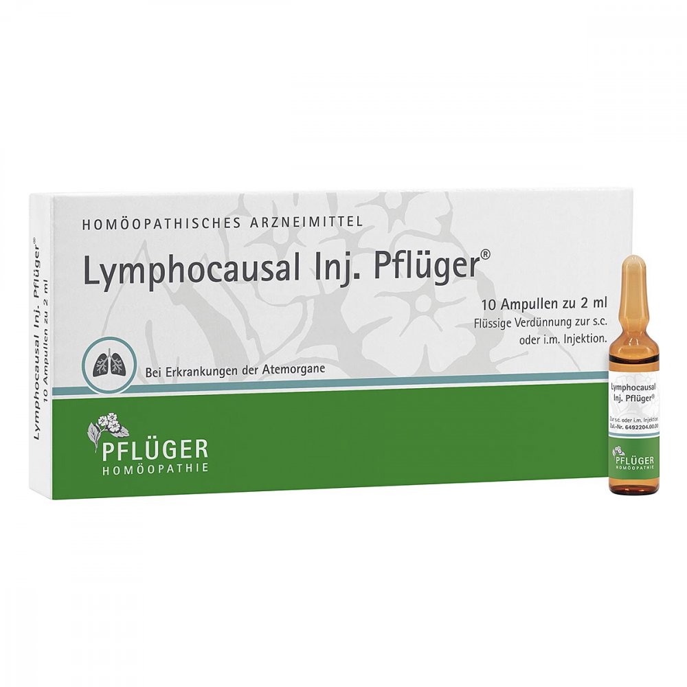 Homöopathisches Laboratorium Alexander Pflüger Gmb Lymphocausal iniecto Pflüger Ampullen 15892174