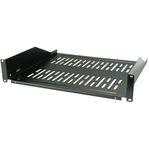 EFB Elektronik Fachboden 2HE Belastung max 25 kg 400mm tief, grau