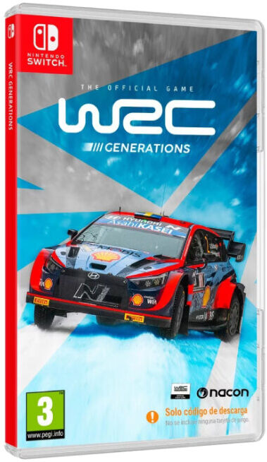 UPLOAD JOGO SWITCH WRC GENERATIONS CODE IN BOX
