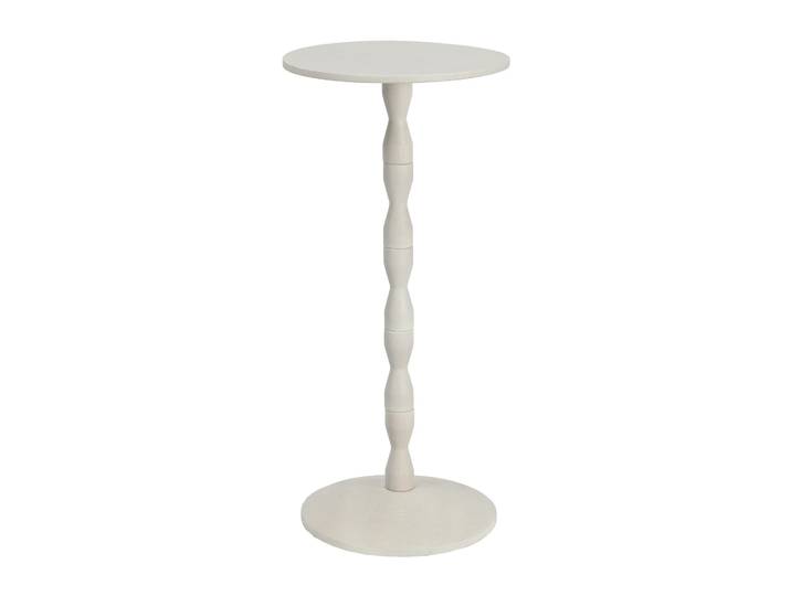 Design House Stockholm Pedestal Tisch Ø31 x 67,5cm Stained white grey