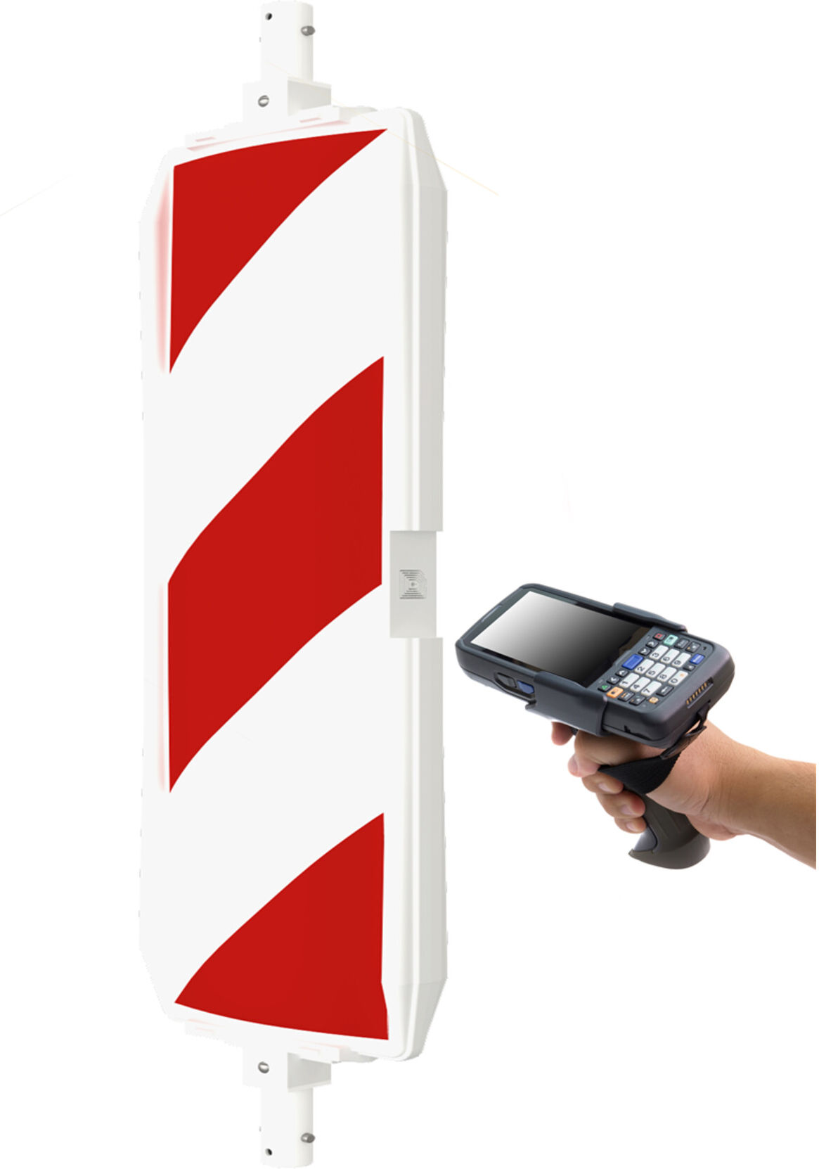 Schake RFID UHF Handreader inkl. Griff (RFID-HANDSCANNER)