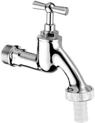 Schell Auslaufventil 034050699 chrom, Oberteil mit Knebelgriff