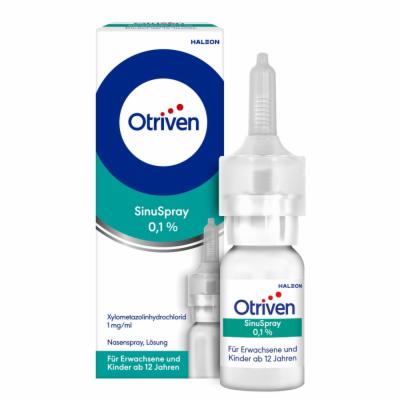 Haleon Germany GmbH OTRIVEN SinuSpray 0,1% Nasenspray 10 ml 09922155